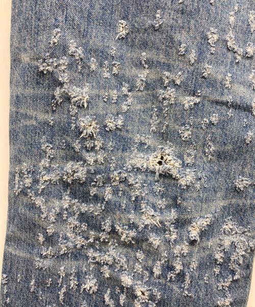 AMIRI（アミリ）AMIRI (アミリ) ショットガン ワイドレッグ ジーンズ インディゴ サイズ:31の古着・服飾アイテム