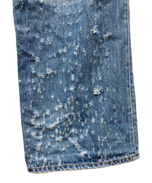 AMIRI（アミリ）AMIRI (アミリ) ショットガン ワイドレッグ ジーンズ インディゴ サイズ:31の古着・服飾アイテム