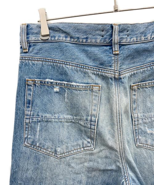 AMIRI（アミリ）AMIRI (アミリ) ショットガン ワイドレッグ ジーンズ インディゴ サイズ:31の古着・服飾アイテム