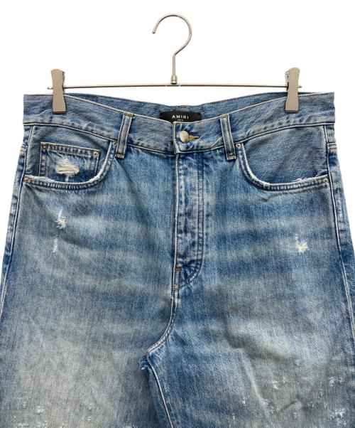 AMIRI（アミリ）AMIRI (アミリ) ショットガン ワイドレッグ ジーンズ インディゴ サイズ:31の古着・服飾アイテム