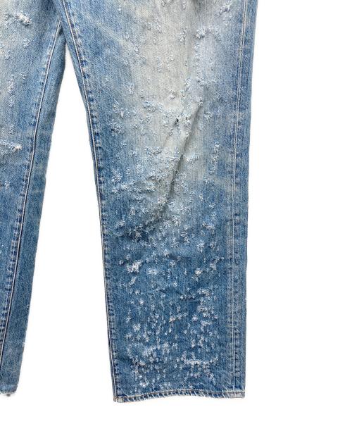 AMIRI（アミリ）AMIRI (アミリ) ショットガン ワイドレッグ ジーンズ インディゴ サイズ:31の古着・服飾アイテム