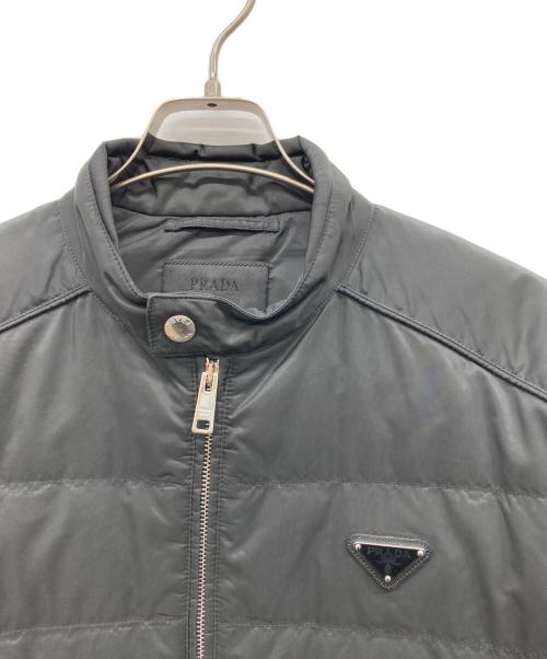 PRADA（プラダ）PRADA (プラダ) ダウンジャケット ブラック サイズ:46の古着・服飾アイテム