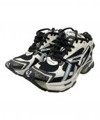 BALENCIAGAバレンシアガ）の古着「RUNNER ユーズド加工ローカットスニーカー」｜ホワイト