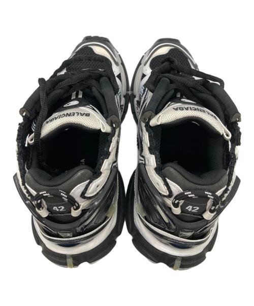 BALENCIAGA（バレンシアガ）BALENCIAGA (バレンシアガ) RUNNER ユーズド加工ローカットスニーカー ホワイト サイズ:EUR42の古着・服飾アイテム