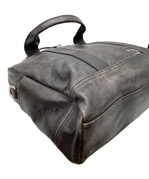 DIESEL（ディーゼル）DIESEL (ディーゼル) レーザートートバッグ ブラックの古着・服飾アイテム