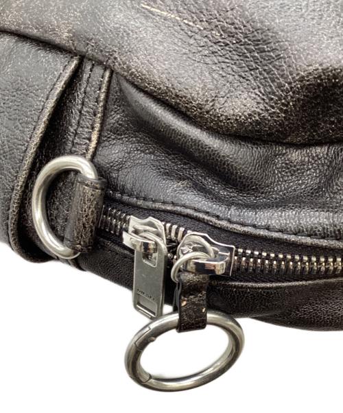 DIESEL（ディーゼル）DIESEL (ディーゼル) レーザートートバッグ ブラックの古着・服飾アイテム