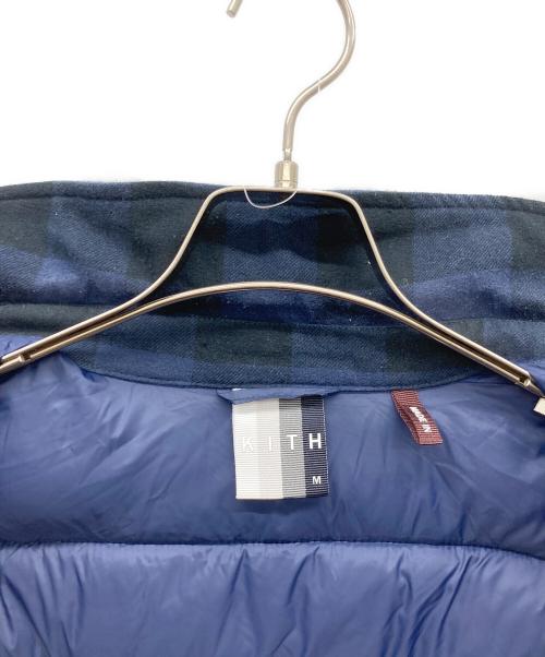 KITH（キス）KITH (キス) キルティングジャケット ネイビー サイズ:Mの古着・服飾アイテム