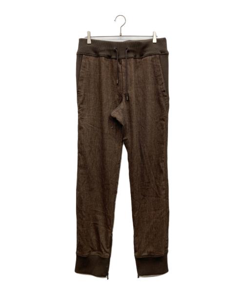 DOLCE & GABBANA（ドルチェ＆ガッバーナ）DOLCE & GABBANA (ドルチェ＆ガッバーナ) ジョガーパンツ ブラウン サイズ:50の古着・服飾アイテム