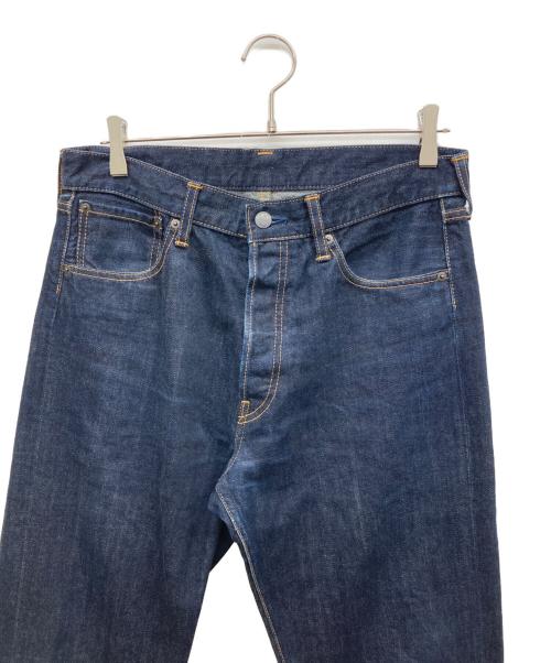 lucien pellat-finet（ルシアン・ペラフィネ）lucien pellat-finet (ルシアン・ペラフィネ) スカルデニムパンツ インディゴ サイズ:32の古着・服飾アイテム