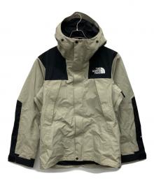 THE NORTH FACE（ザ ノース フェイス）の古着「マウンテンジャケット」｜ブラック×ベージュ