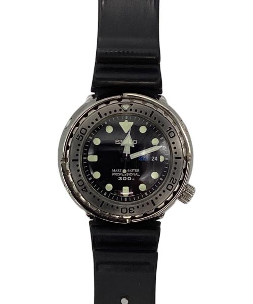 SEIKO（セイコー）SEIKO (セイコー) マリンマスター プロフェッショナル  ブラックの古着・服飾アイテム