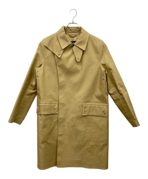 MACKINTOSH（マッキントッシュ）MACKINTOSH (マッキントッシュ) HYKE (ハイク) ゴム引きステンカラーコート ベージュ サイズ:1の古着・服飾アイテム