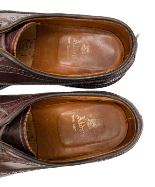 Alden（オールデン）Alden (オールデン) ロングウィングチップシューズ ブラウン サイズ:7 1/2Dの古着・服飾アイテム