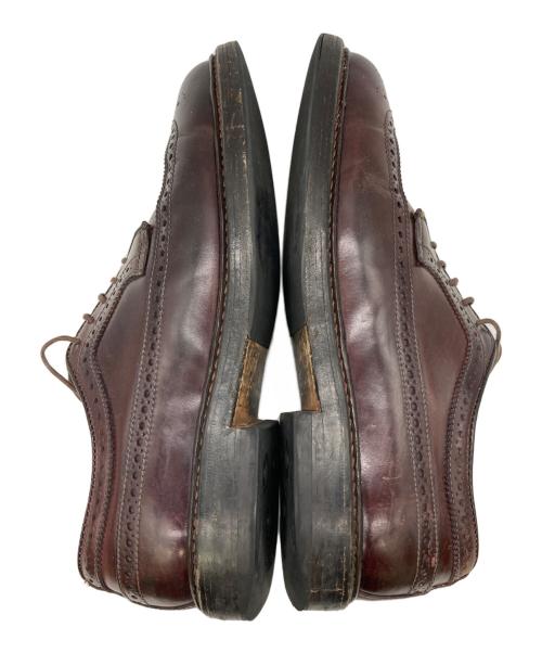 Alden（オールデン）Alden (オールデン) ロングウィングチップシューズ ブラウン サイズ:7 1/2Dの古着・服飾アイテム
