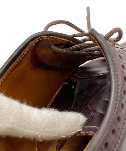 Alden（オールデン）Alden (オールデン) ロングウィングチップシューズ ブラウン サイズ:7 1/2Dの古着・服飾アイテム