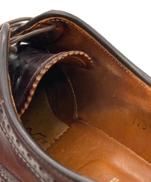 Alden（オールデン）Alden (オールデン) ロングウィングチップシューズ ブラウン サイズ:7 1/2Dの古着・服飾アイテム