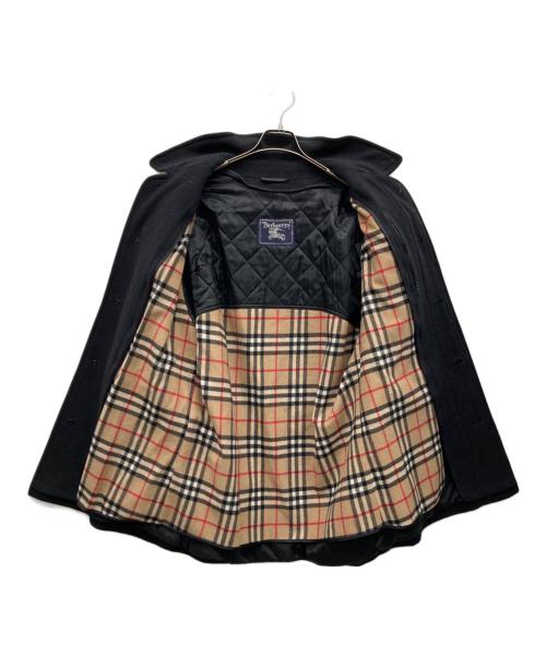 Burberry's（バーバリーズ）Burberry's (バーバリーズ) ウールハーフコート ブラック サイズ:48の古着・服飾アイテム