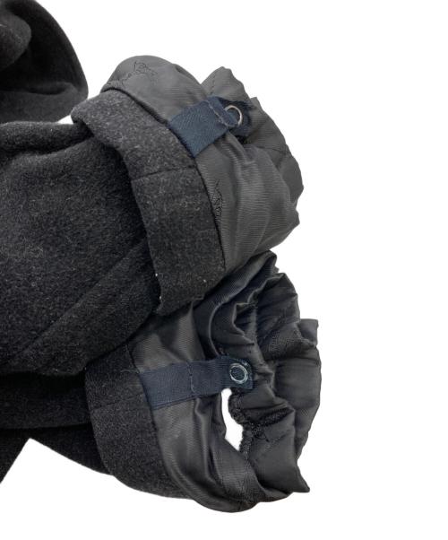 Burberry's（バーバリーズ）Burberry's (バーバリーズ) ウールハーフコート ブラック サイズ:48の古着・服飾アイテム