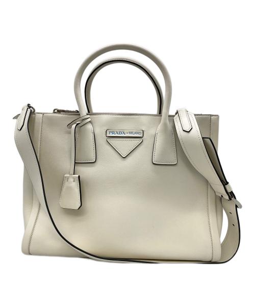 PRADA（プラダ）PRADA (プラダ) GRACE LUX（グレース ルクス） ホワイトの古着・服飾アイテム