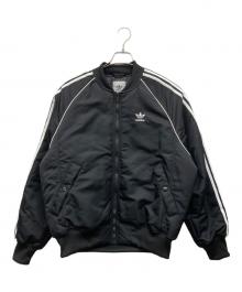 adidas（アディダス）の古着「プレミアム カレッジジャケット」｜ブラック