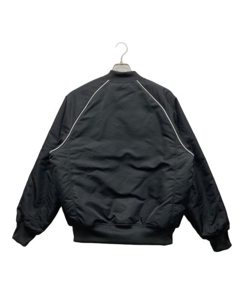 adidas（アディダス）adidas (アディダス) プレミアム カレッジジャケット ブラック サイズ:Lの古着・服飾アイテム