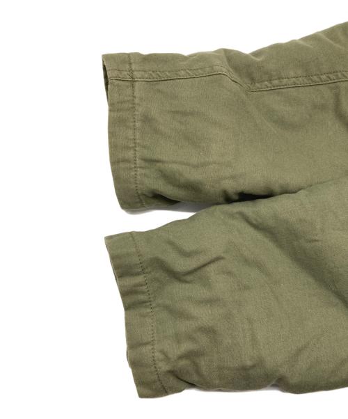 HOUSTON（ヒューストン）HOUSTON (ヒューストン) A-2デッキジャケット カーキ サイズ:LARGEの古着・服飾アイテム