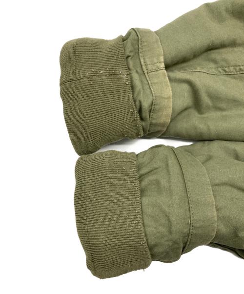 HOUSTON（ヒューストン）HOUSTON (ヒューストン) A-2デッキジャケット カーキ サイズ:LARGEの古着・服飾アイテム