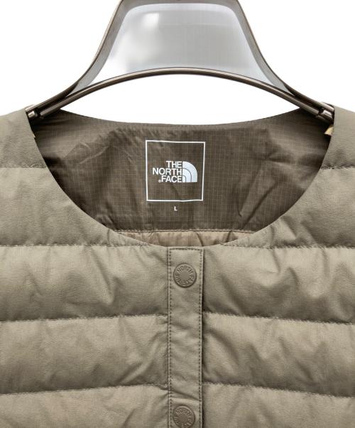 THE NORTH FACE（ザ ノース フェイス）THE NORTH FACE (ザ ノース フェイス) ウィンドストッパーゼファーシェルカーディガン ベージュ サイズ:Lの古着・服飾アイテム