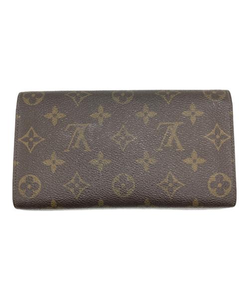 LOUIS VUITTON（ルイ ヴィトン）LOUIS VUITTON (ルイ ヴィトン) ポルトフォイユ・クレディ ブラウンの古着・服飾アイテム