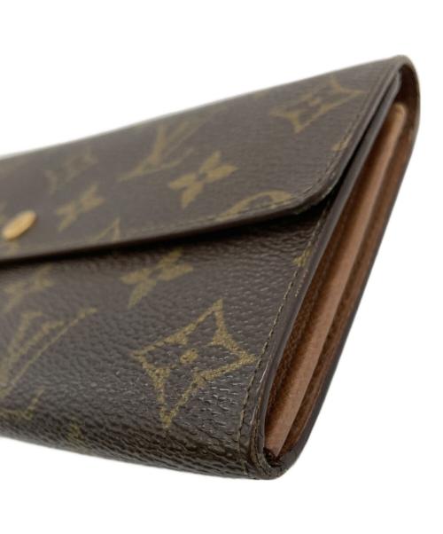 LOUIS VUITTON（ルイ ヴィトン）LOUIS VUITTON (ルイ ヴィトン) ポルトフォイユ・クレディ ブラウンの古着・服飾アイテム