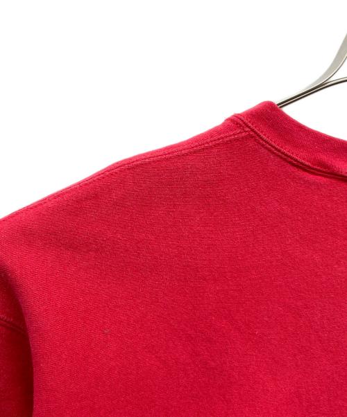 LEE（リー）LEE (リー) 三段中抜きカプセルプリントスウェット レッド サイズ:XLの古着・服飾アイテム