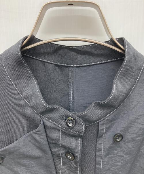 UNITED TOKYO（ユナイテッドトーキョー）UNITED TOKYO (ユナイテッドトーキョー) アシメテーラーシャツワンピース ブラック サイズ:1の古着・服飾アイテム