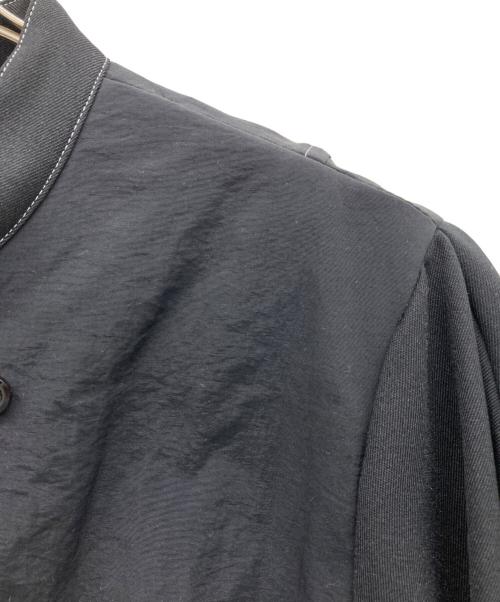 UNITED TOKYO（ユナイテッドトーキョー）UNITED TOKYO (ユナイテッドトーキョー) アシメテーラーシャツワンピース ブラック サイズ:1の古着・服飾アイテム