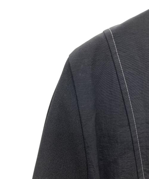 UNITED TOKYO（ユナイテッドトーキョー）UNITED TOKYO (ユナイテッドトーキョー) アシメテーラーシャツワンピース ブラック サイズ:1の古着・服飾アイテム