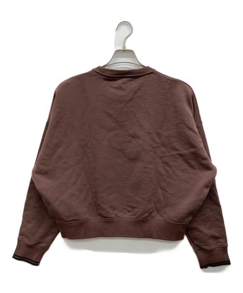 FRED PERRY（フレッドペリー）FRED PERRY (フレッドペリー) 胸ロゴスウェット ブラウン サイズ:UK10の古着・服飾アイテム