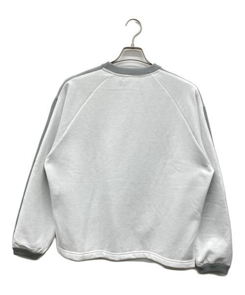 FRED PERRY（フレッドペリー）FRED PERRY (フレッドペリー) 切替メッシュスウェット グレー サイズ:UK10 B79-87,T160-166の古着・服飾アイテム