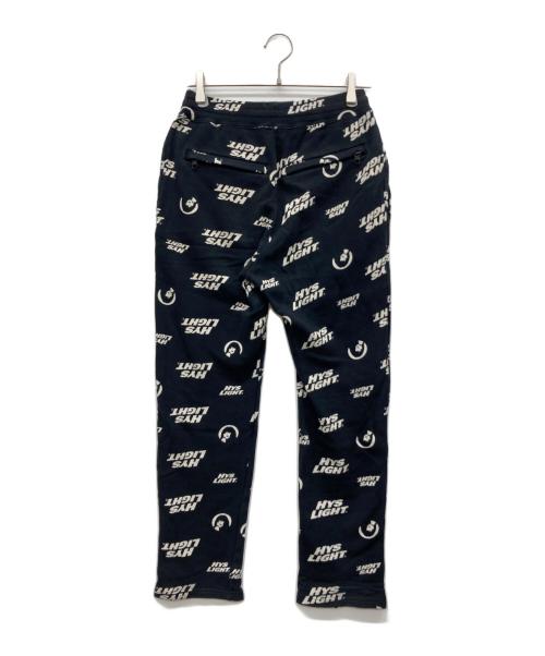 Hysteric Glamour（ヒステリックグラマー）Hysteric Glamour (ヒステリックグラマー) HYS LIGHT総柄スウェットパンツ ブラック サイズ:Sの古着・服飾アイテム