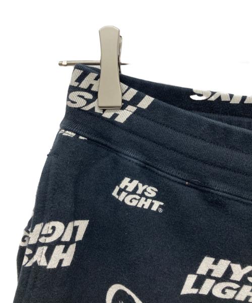 Hysteric Glamour（ヒステリックグラマー）Hysteric Glamour (ヒステリックグラマー) HYS LIGHT総柄スウェットパンツ ブラック サイズ:Sの古着・服飾アイテム