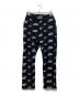 Hysteric Glamour（ヒステリックグラマー）の古着「HYS LIGHT総柄スウェットパンツ」｜ブラック