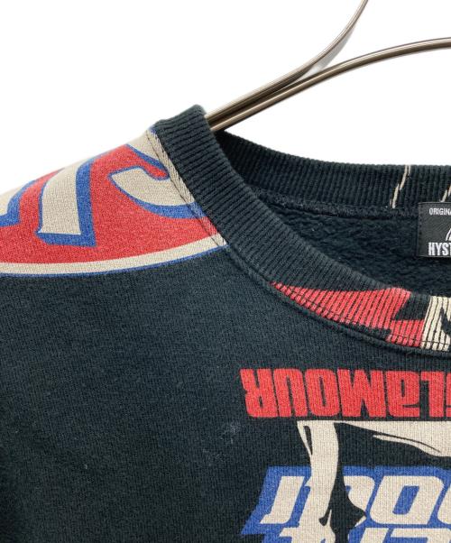 Hysteric Glamour（ヒステリックグラマー）Hysteric Glamour (ヒステリックグラマー) HYS BOX総柄スウェット ブラック サイズ:Sの古着・服飾アイテム