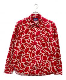 TIGRE BROCANTE（ティグルブロカンテ）の古着「総柄シャツ」｜レッド