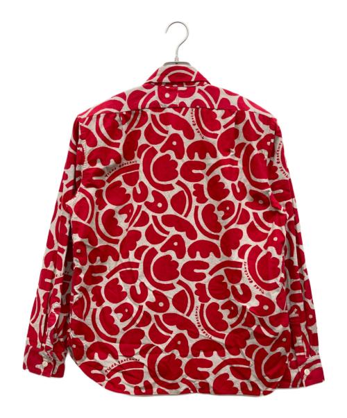 TIGRE BROCANTE（ティグルブロカンテ）TIGRE BROCANTE (ティグルブロカンテ) 総柄シャツ レッド サイズ:Sの古着・服飾アイテム