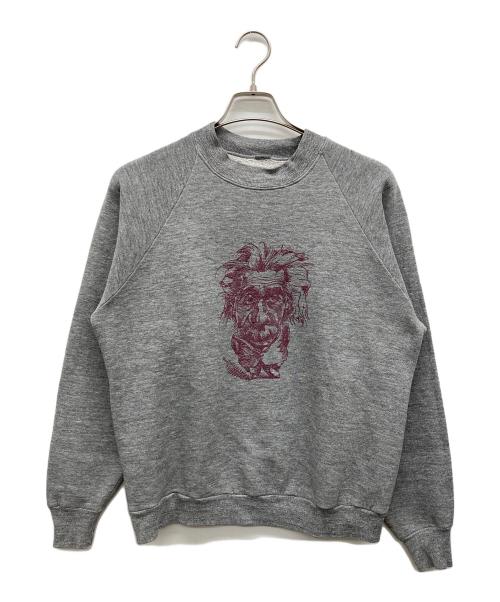 USED（ユーズド）USED (ユーズド) ラグランスウェット アインシュタイン グレー サイズ:不明の古着・服飾アイテム