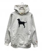 THE BLACK DOGブラックドッグ）の古着「プリントパーカー」｜グレー