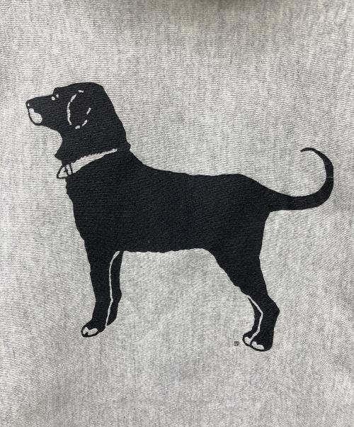THE BLACK DOG（ブラックドッグ）THE BLACK DOG (ブラックドッグ) プリントパーカー グレー サイズ:XLの古着・服飾アイテム