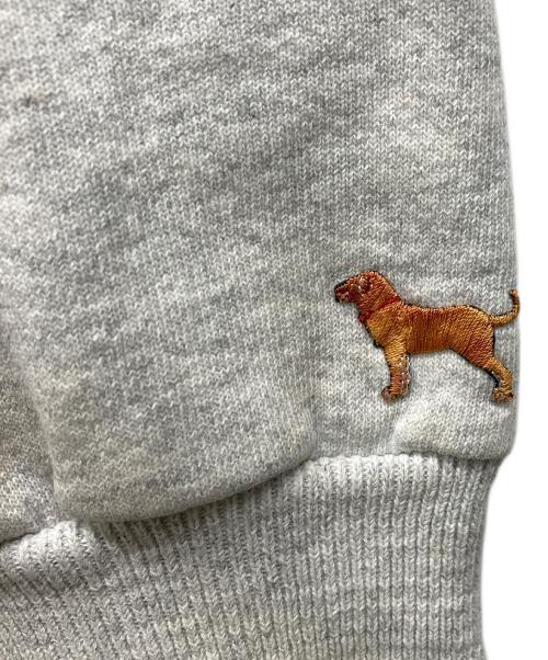 THE BLACK DOG（ブラックドッグ）THE BLACK DOG (ブラックドッグ) プリントパーカー グレー サイズ:XLの古着・服飾アイテム