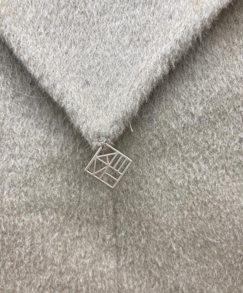 KUME（クメ）KUME (クメ) Handmade Cashmere Blend Muffler Coat ブラウン サイズ:なしの古着・服飾アイテム