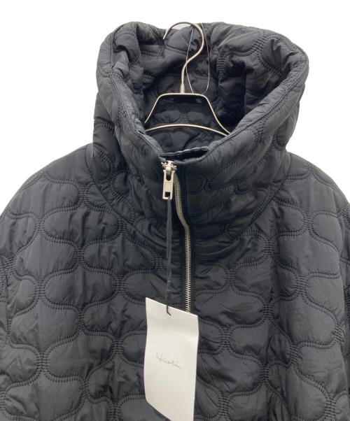 EN NEUME（エン ノイム）EN NEUME (エン ノイム) Big Collar Quilted Jacket ブラック サイズ:Fの古着・服飾アイテム