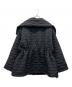EN NEUME (エン ノイム) Big Collar Quilted Jacket ブラック サイズ:F：9000円