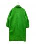 LAEMUSE (ラエミューズ) WOOL MIX COCOON LONG COAT グリーン サイズ:Ｍ：14000円